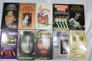 Lote de 10 libros de bolsillo de John Lennon Lennon recuerda escritor de bolsillo ect - Imagen 1 de 2