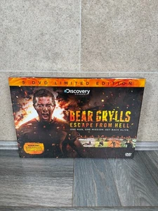 Bear Grylls' Escape From Hell (DVD, 2014, 5-Disc Limited Box Set) New & Sealed - Imagen 1 de 10