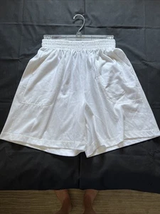 Vintage Jacklyn Smith Sport Women’s S White Cotton blend Pull on Shorts Pristine - Picture 1 of 8