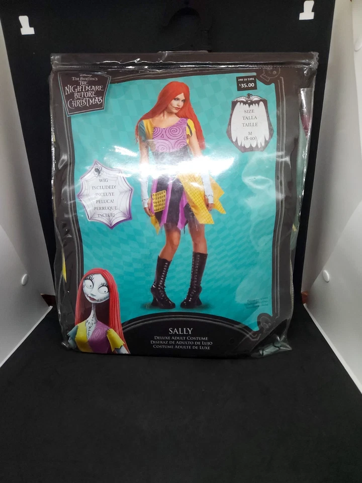 Sally Nightmare Before Christmas Costume Dress Gloves Halloween Cosplay... - Image 1 of 1