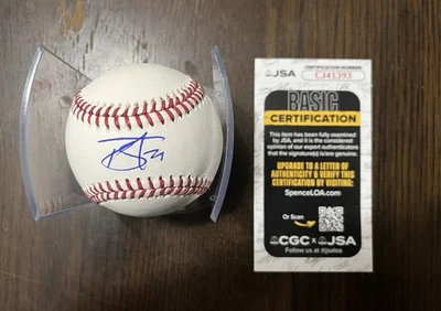 Tarik Skubal Signed Baseball Auto Detroit Tigers Cy Young JSA COA - Image 1 of 4