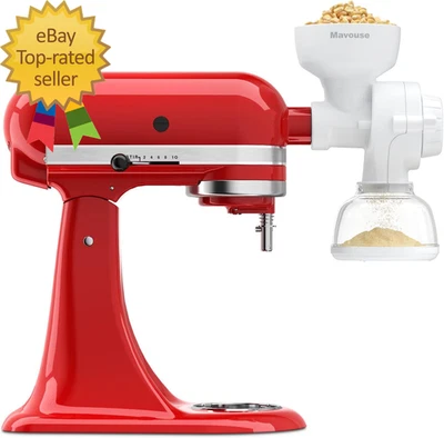 Getreidemühlenaufsatz für Kitchenaid Standmixer 8 Stufen Mehlmühle Aufsatz - Bild 1 von 4