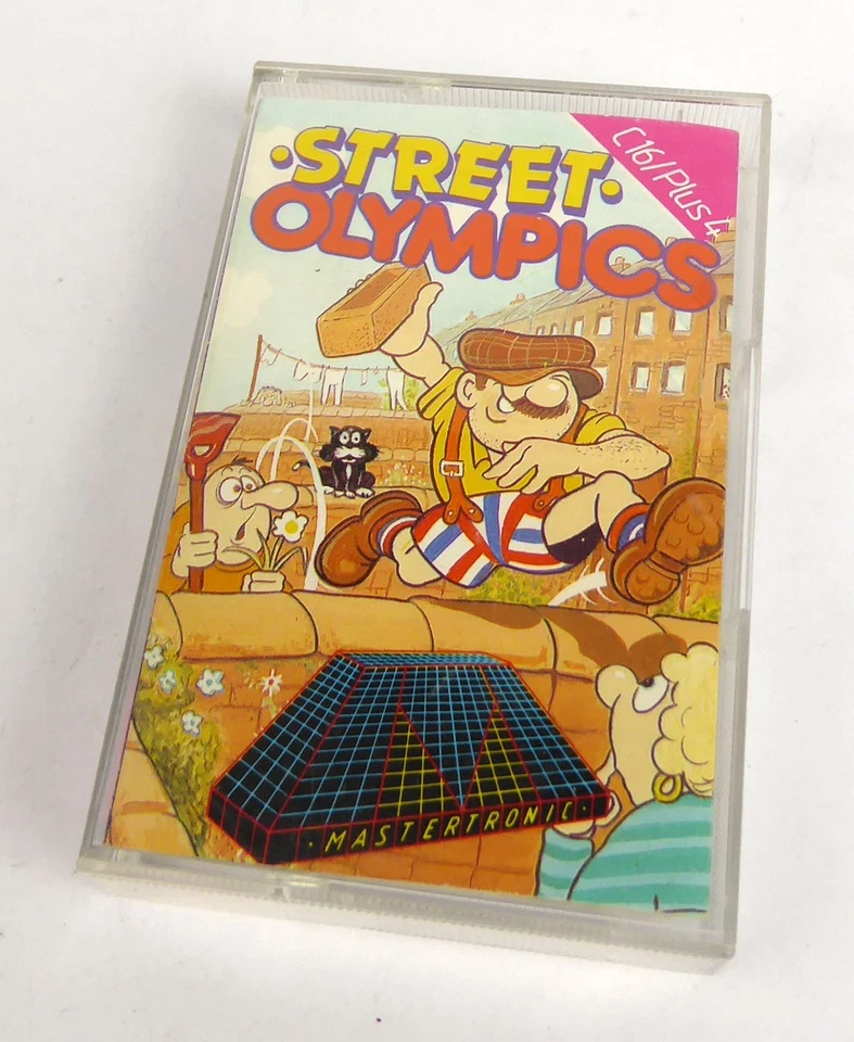 Commodore 16/116/Plus4 -- STREET OLYMPICS (Mastertronic) -- TAPE C16 C-16 - Bild 1 von 1