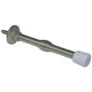 Ultra Hardware 3 Zoll Satin Nickel Kunststoff Spitze Feder Türstopper 61701 Ultra - Bild 1 von 1
