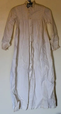 Camisón largo vintage de lino pesado francés? Lino Foto 1 de 4