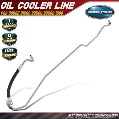 Auto Trans. Conjunto de manguera de enfriador de aceite para Dodge B1500 B2500 B3500 1998 Ram 1500 Van Foto 1 de 4