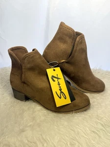 Seven 7 Women’s Size 8 Tan SoHo Ankle Boots Boho NEW - Picture 1 of 6