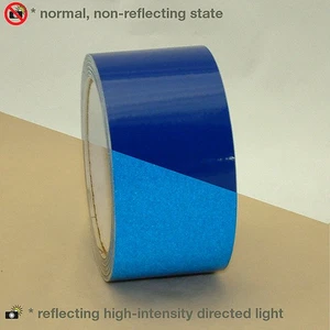JVCC Engineering Grade Reflective Tape (REF-7): 3 in. x 30 ft. (Blue) - Picture 1 of 3