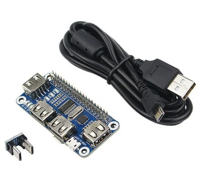 5V USB Hub Verlängerungsplatine & Micro USB Konverter & Kabel für Raspberry Zero/W D - Bild 1 von 4