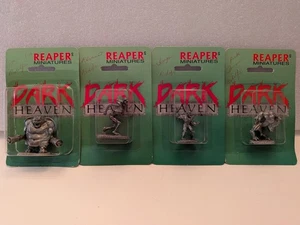 1996 Prototypes - Reaper Doom Miniatures - Mancubus Revenant Imp & Pinky Demon - Picture 1 of 15