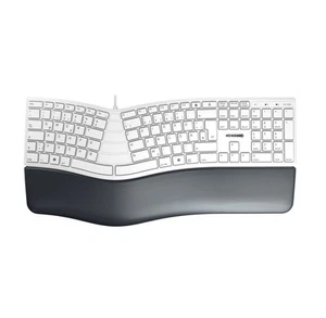 CHERRY KC 4500 ERGO, ergonomic keyboard, German layout (QWERTZ), wired, padded p - Picture 1 of 1
