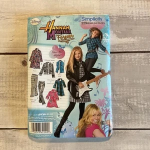 Simplicity 2284 Sewing Pattern Tunic Top Jacket Vest Pants Girls Plus 8-16 UNCUT - Picture 1 of 3