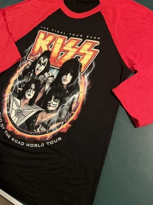 Camisa MED Manga Larga KISS End Of The Road World Tour Last Ever 3/4 OFICIAL  Foto 1 de 4