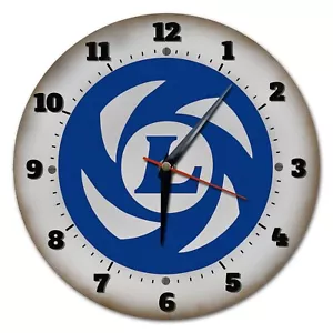 British Leyland 250Mm -10" Durchmesser Metall Wanduhr, Garage - Werkstatt Uhr. - Bild 1 von 1