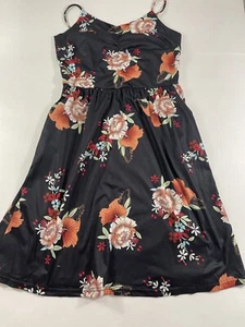 YATHON Casual Dresses for Women Sleeveless Cotton Summer Beach Dress Size L - Picture 1 of 11