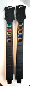 PS3 Guitar Hero Gibson Les Paul Guitar Replacement Neck Lot Of 2 - Picture 1 of 2