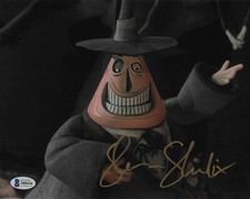 Glenn Shadix Signed 8x10 Photo Autographed BAS Nightmare Before Christmas Mayor