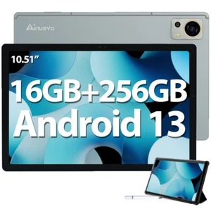AINUEVO Tab S9 Android 13 Tablet 16GB+256GB 10.51" 8050mAh 4G Gaming Tablet PC