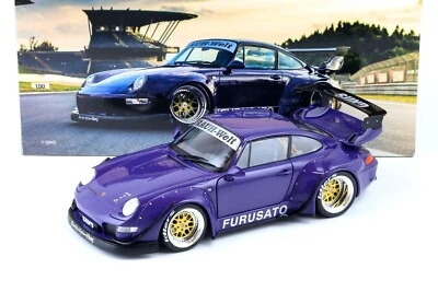 Porsche 911 RWB 993 Furusato Sidney Hoffmann Rauh Welt Werk83 1:18 Nuovo 1/18 - Immagine 1 di 4