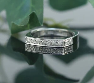 Brillant Ring in 585er / 14 Karat Weißgold XXYY - Bild 1 von 5