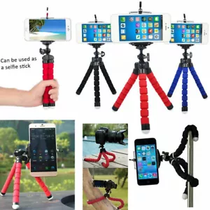 Universal Mini Octopus Tripod Stand Flexible Holder For iPhone 16 15 14 13 12-UK - Picture 1 of 14