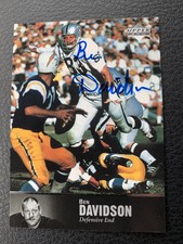 1997 RAIDERS Ben Davidson signed UD Legends card #96 Upper Deck AUTO Autographed