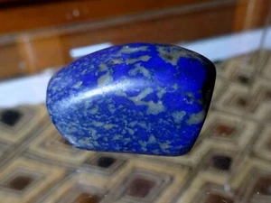 Carved Lapis Bead Lazuli Antique/Ancient Large Bead Private UK Collection # - Picture 1 of 11