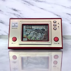 Octopus Nintendo Game and Watch Wide Screen funktionstüchtig Japan - Bild 1 von 2