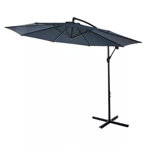 Belmont Garden 9ft Cantilever Umbrella with Base - FREE SHIPPING - Picture 1 of 4