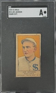 1919-1921 W514 #15 Shoeless Joe Jackson Black Sox White Sox SGC Authentic - Picture 1 of 2