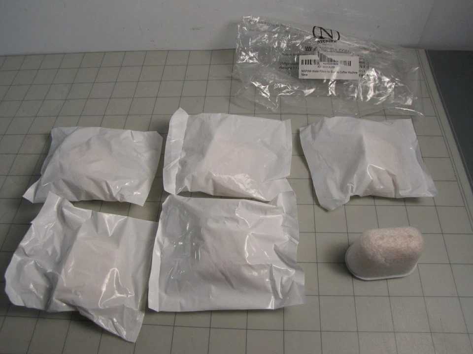 6-pk Nispira Water Filters for Breville Coffee Machine NEW - Image 1 of 4