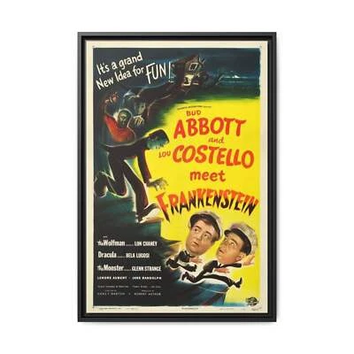 Cult Classic Large Gallery Framed Canvas 20" x 30" Movie Poster Art - Abbot & Co - Image 1 of 4