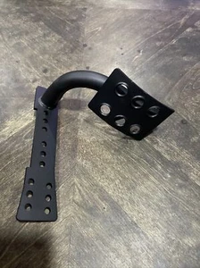 Metal Dead Pedal Left Side Foot Rest Kick Panel Fit for Jeep Wrangler JK 07-17 - Foto 1 di 5