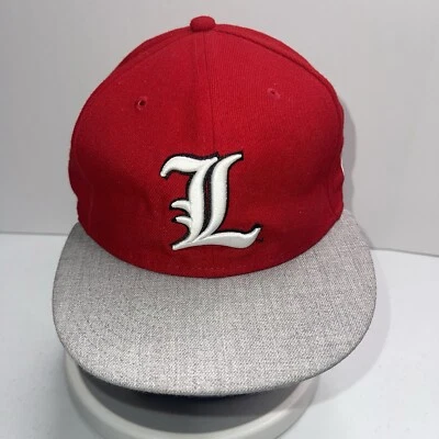 Louisville Cardinals New Era Red/Black Snapback Hat - Image 1 of 4
