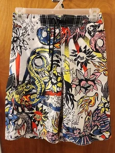 Youth XL 14/16 Athletic Swim Trunks Old Navy Dragon Print - Picture 1 of 10