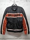 Harley Davidson Classic Reflective Riding Jacket With Armor - Size Medium 
