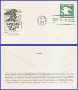 USA5 #U607 U/A ARTMASTER FDC D und Eagle - Bild 1 von 1