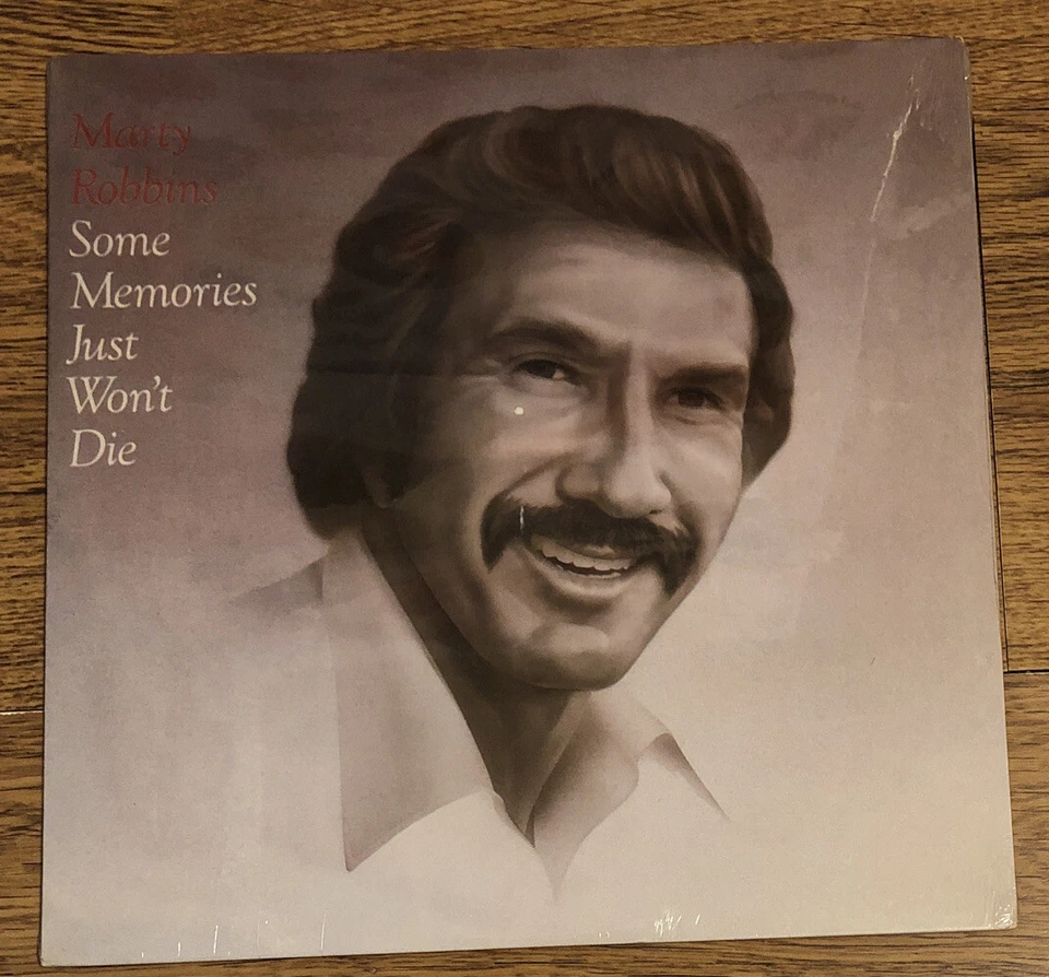 Marty Robbins ‎– Some Memories Just Won't Die Vinyl LP 1983 Columbia