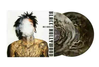 Blacc Hollywood 10 Year Limited Anniversary Ghostly Blacc Ice with OBI - 2 x LP - Image 1 of 4