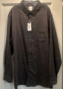Rowm Camicia Uomo Alta Manica Lunga 3XL Alta Nuova Con Etichetta - Foto 1 di 10