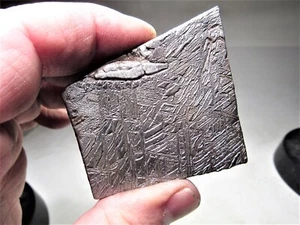 LOW PRICE! QUAD CUT! DEEP ETCH! AMAZING ALETAI IRON METEORITE! CHINA! 277.2 GMS! - Picture 1 of 10