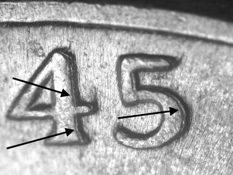 1945 D DDO-011 Doubled Die Obv. Ch BU/Uncirculated Silver Jefferson Nickel#1 Cover