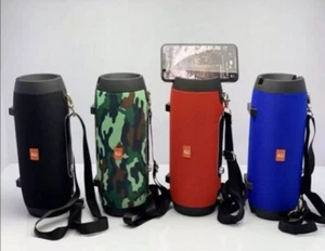 CASSA BLUETOOTH CON RADIO FM PER MUSICA PORTATILE RICARICABILE SPEAKER USB - Foto 1 di 5