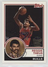 2005-06 Topps 1952 Style Fan Favorites Auto Reggie Theus #FFA-RTH Auto