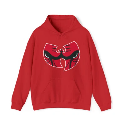 Sudadera con Capucha Pesada Unisex Chicago Baloncesto Bull Wu Tang Clan Foto 1 de 2