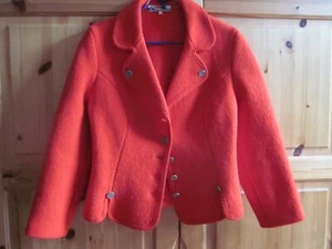 ALPHORN Trachtenjacke Blazer Walkjacke rot Gr.40 - Bild 1 von 9