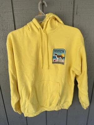 Толстовка с капюшоном пуловер St Bernard взрослый размер большой желтый - Изображение 1 из 4