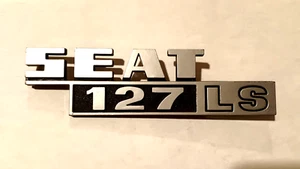 ANAGRAMA LOGOTIPO PARA SEAT 127 ESPECIAL . NUEVO - Picture 1 of 1