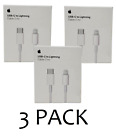 Lot Of 3 Apple 3.3' (1M) Usb-C To Lightning Charging Cable Original (Mx0k2am/A)?
