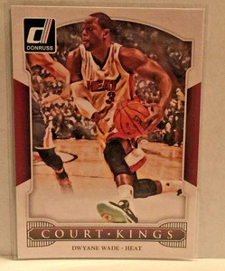 2014-15 PANINI DONRUSS COURT KINGS DWYANE WADE HEAT     WM7